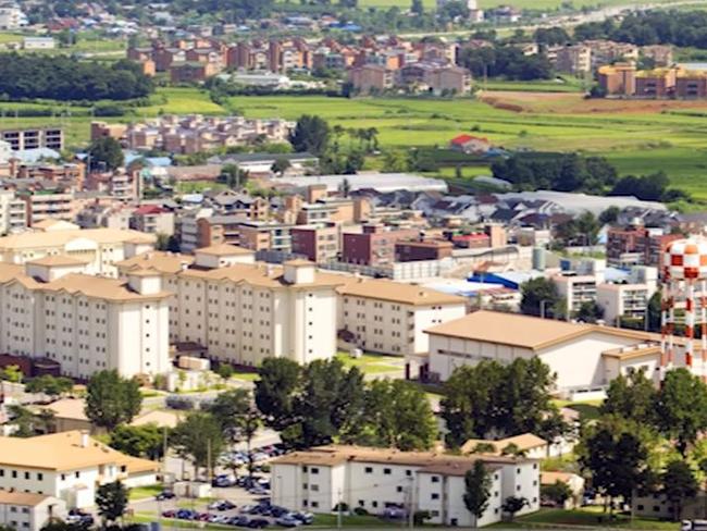 The expansion of Camp Humphreys has been phenomenal. Picture: Screengrab/USAG Humphreys