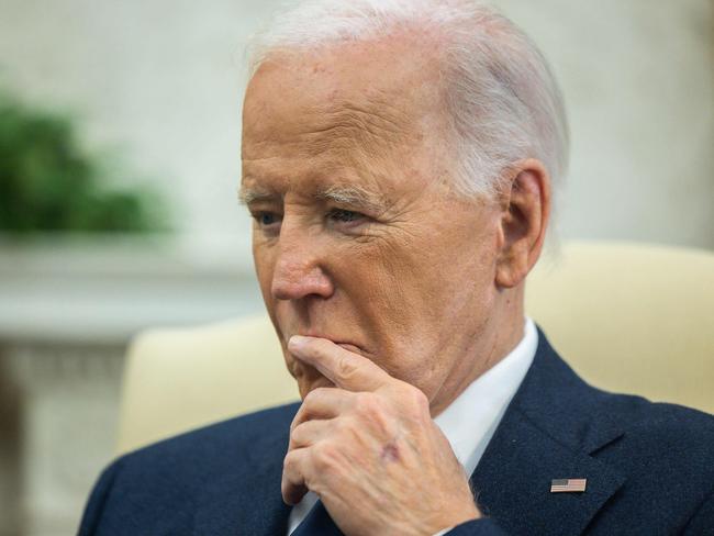 US President Joe Biden is the flag-bearer for DEI. Picture: Tierney Cross/AFP