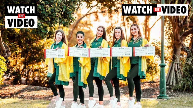 These five young women are set to become the first group to represent Australia in rhythmic gymnastics at the Olympics