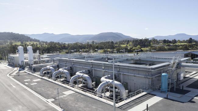 Upgraded Bryn Estyn Water Treatment Plant at Plenty, biological activated carbon filters. Picture: Chris Kidd