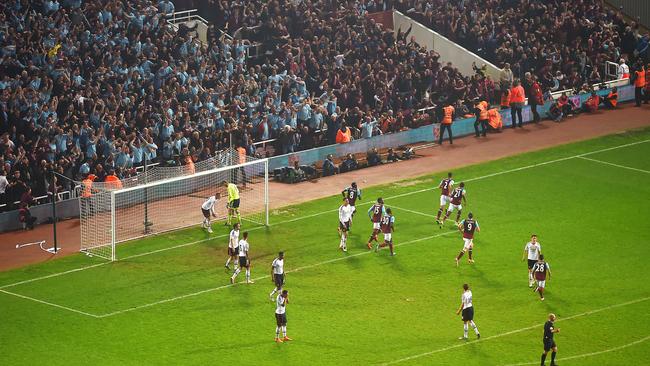 Wets Ham give the Boleyn Ground — and LVG — the fondest of farewells.