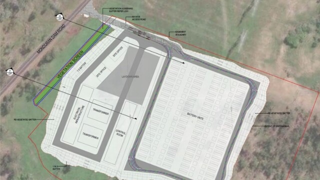 A controversial bid to build a large-scale battery storage facility northwest of Bundaberg has hit a significant hurdle with councillors to rejecting a proposed development application.
