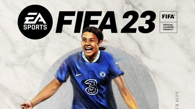 Kerr on the cover of FIFA 23