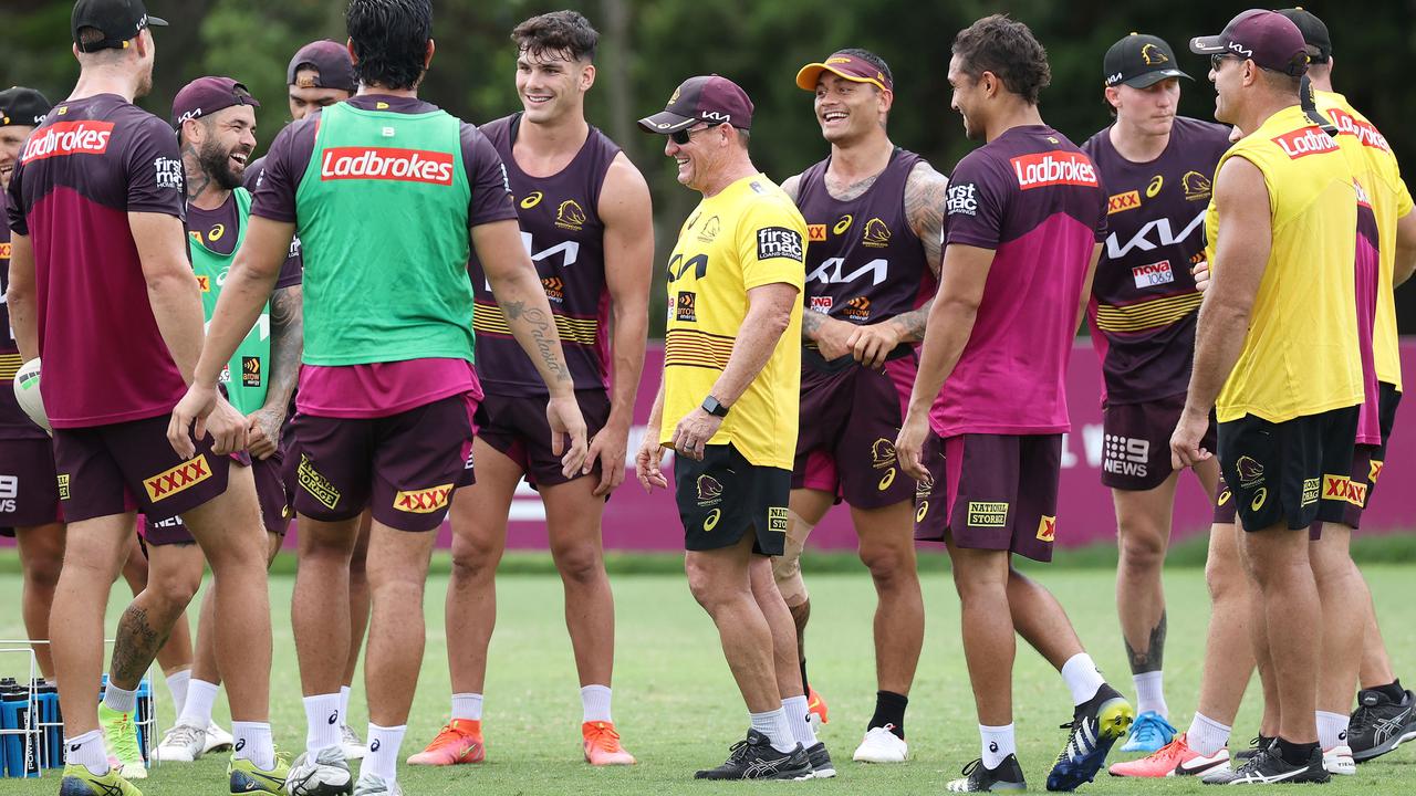 Coach Kevin Walters, Brisbane Broncos training, Red Hill. Picture: Liam Kidston