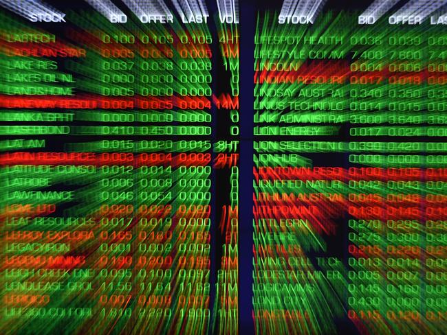 Digital market boards at the Australian Stock Exchange (ASX) in Sydney in Sydney, Thursday, April 30, 2020. Investors are smiling in early trade on the Australian share market, which is being pushed along by energy, materials and IT stocks. (AAP Image/Joel Carrett) NO ARCHIVING