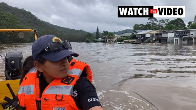 SES check on flood-affected residents in Wisemans Ferry