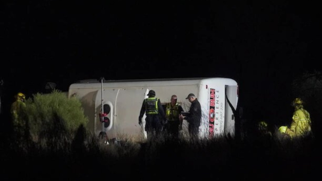 Police are working with WorkSafe to determine the circumstances surrounding the crash. Picture: ABC/Xavier Martin.