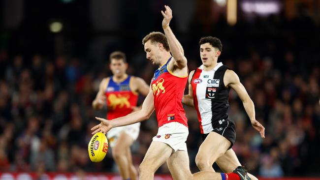 Harris Andrews produced a memorable performance against St Kilda. Picture: Michael Willson/AFL Photos via Getty Images