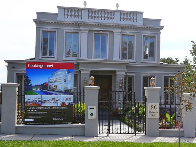 36 Maitland Avenue, Kew: The properties are increasingly replacing traditional homes in suburbs such as Kew.