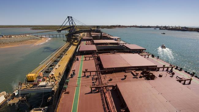 Only about 30 marine pilots are licensed to navigate the narrow shipping channels at the ports. Photographer: Ron D'Raine/Bloomberg News