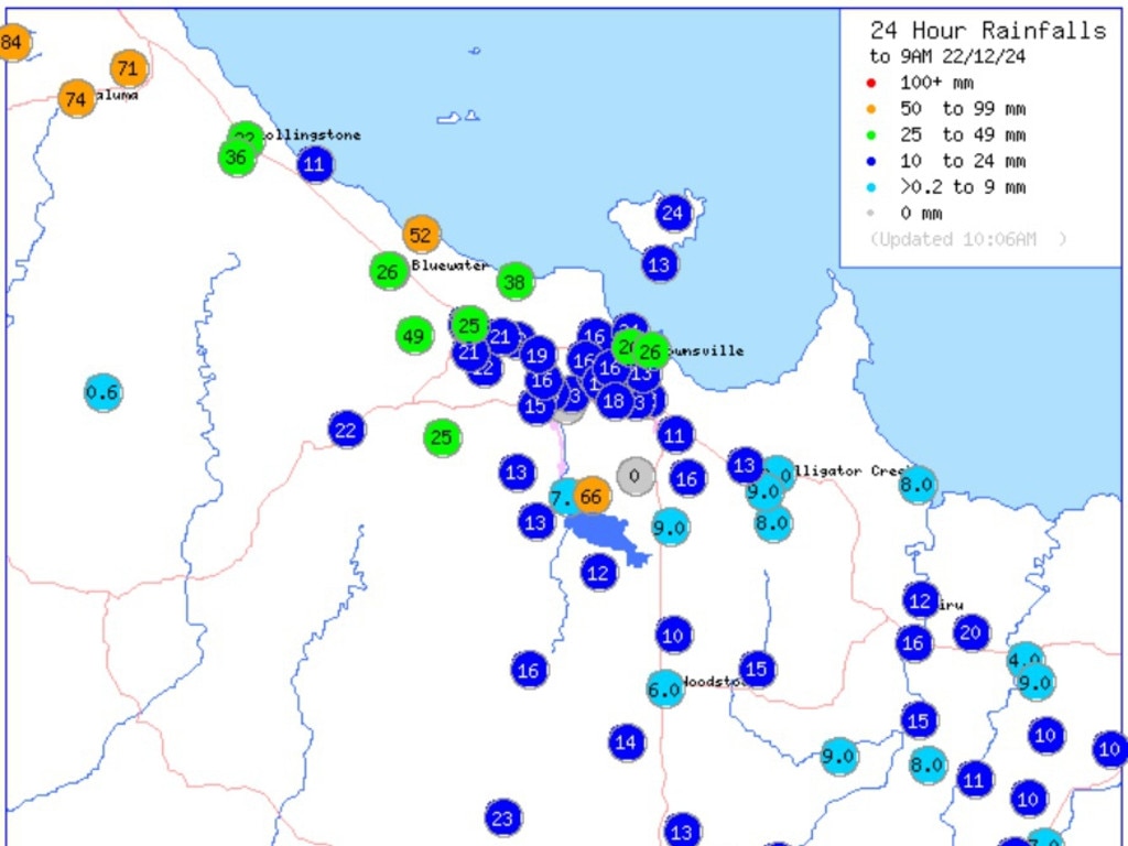 Bureau Of Meteorology Expects Drier Weather After NQ’s Huge Rain Totals ...