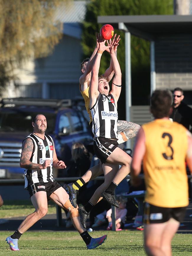 GDFNL North Geelong v Bannockburn. Picture: Alan Barber