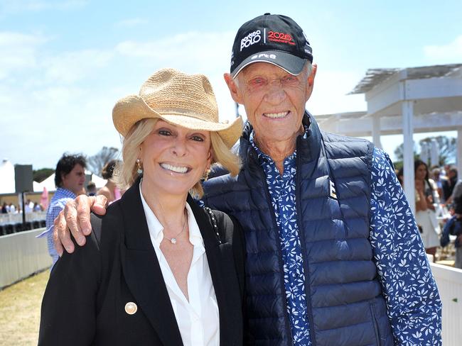 John Knowles and his wife Coral. John owns Arcare along with his brothers Russell and Graham. Picture: Nicki Connolly