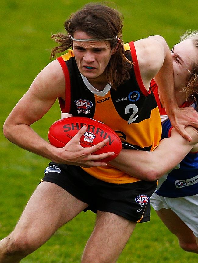 Hunter Clark is set to land at St Kilda at pick No.7.