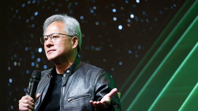 CEO and founder Jensen Huang has profited handsomely in recent weeks. Picture: I-Hwa CHENG / AFP