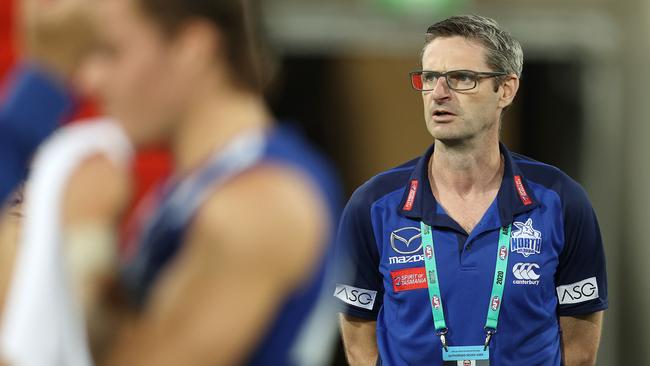 Brady Rawlings is overseeing North Melbourne’s rebuild as football boss.