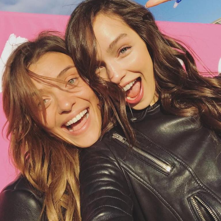 Lais Oliveira and Luma Grothe depart for Paris for the 2016 Victoria's Secret Fashion Show on November 27, 2016 in New York City ... "It's time!" Picture: Instagram