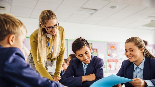 Queensland Teachers Union says an “unprecedented” number of calls are pouring in as teachers deal with the impacts of COVID-19. Photo istock.