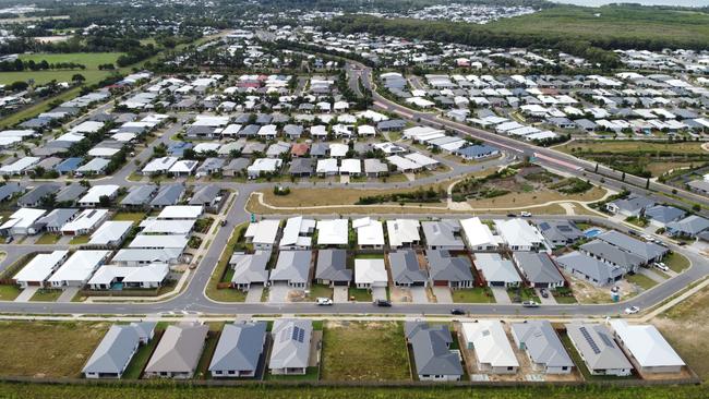 The new housing estate at Smithfield Village. PICTURE: BRENDAN RADKE