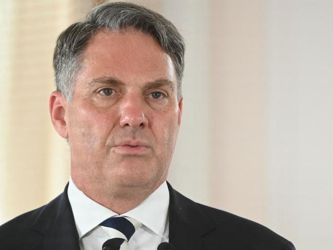 Acting Prime Minister and Defence Minister Richard Marles has responded to the meeting. Picture: Jean-Francois Monier/AFP