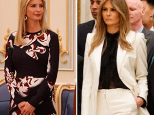 Melania and Ivanka Trump wage sartorial shock in world tour The