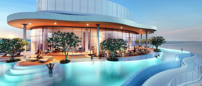 Artist impressions of the Spirit 89 tower at Surfers Paradise. Photo: Supplied