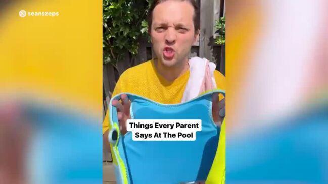 Things every parent says at the pool