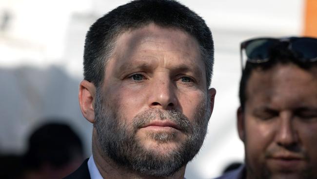 Israel's Finance Minister Bezalel Smotrich has called the endeavour “an utter mistake”. Picture: AFP