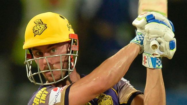 Chris Lynn suffered a shoulder injury during an IPL clash between Kolkata and Mumbai.
