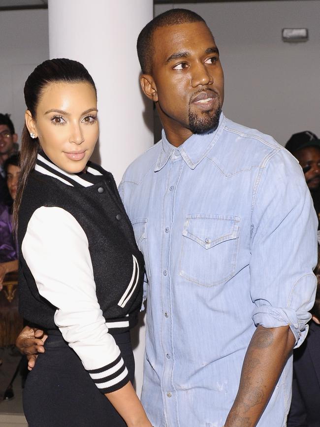 West started dating Kardashian in 2012. Picture: Michael Loccisano/Getty Images