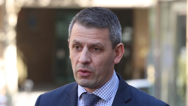 Police association boss Wayne Gatt. Picture: NCA NewsWire / David Crosling