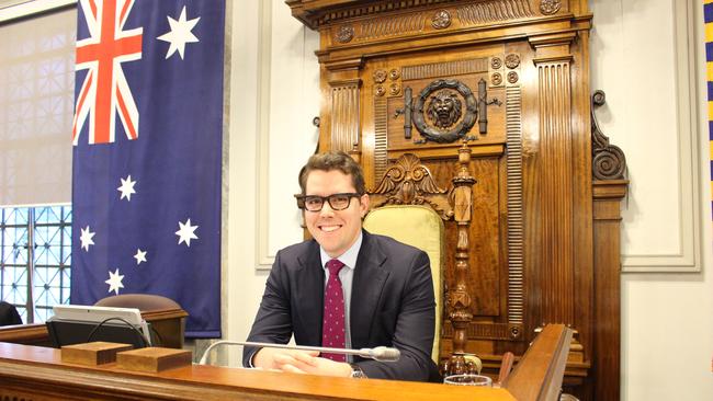 Cr Ryan Murphy (Doboy) is now the Public and Active Transport chair. Picture: Brisbane City Council.