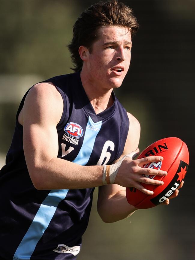 Josh Ward in action for Vic Metro.