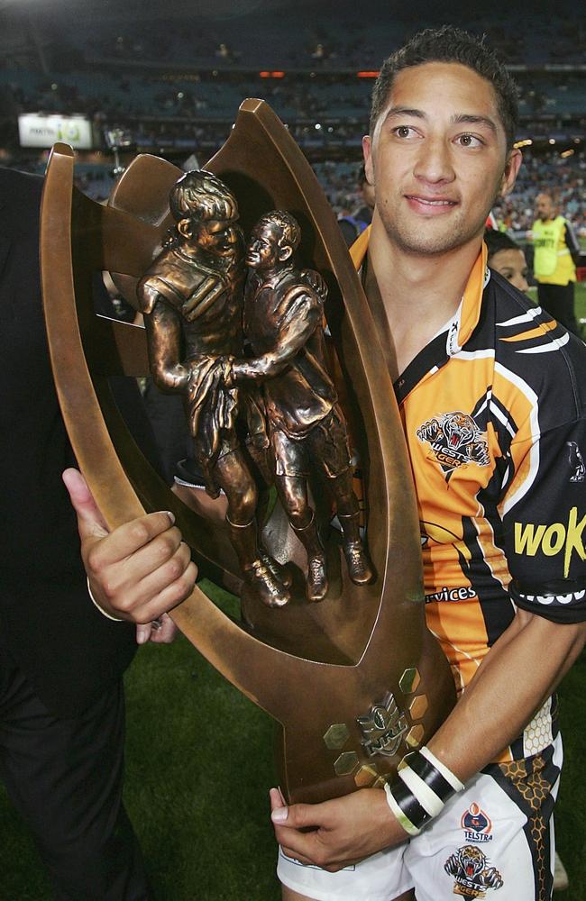 The 2005 Tigers were the last team to win the comp from outside the top four. (Photo by Cameron Spencer/Getty Images)