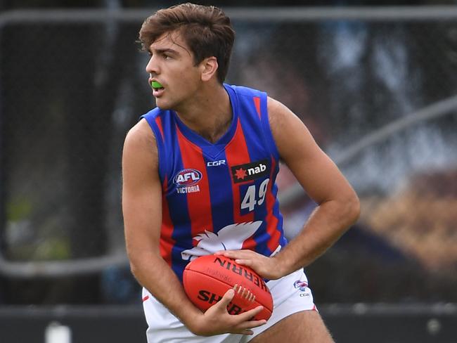 Harris Mastras has been a shining light for Oakleigh Chargers. Picture: Andy Brownbill