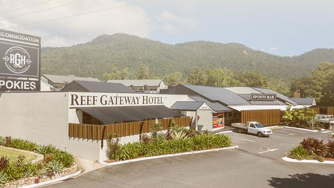 Restaurants, including the Reef Gateway Hotel, are adapting to the new conditions being imposed on everyone.