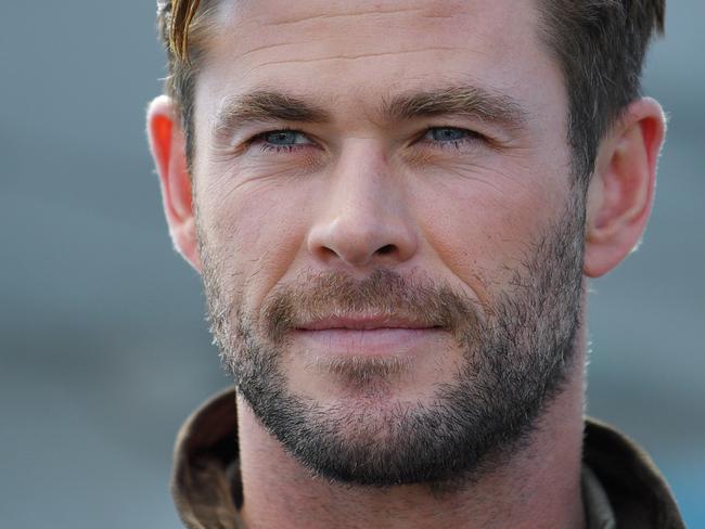 Australian actor Chris Hemsworth poses for a photograph during the Tag Heuer Autavia Collection launch at the Sydney Seaplanes Terminal in Sydney, Wednesday, June 26, 2019. (AAP Image/Steven Saphore) NO ARCHIVING