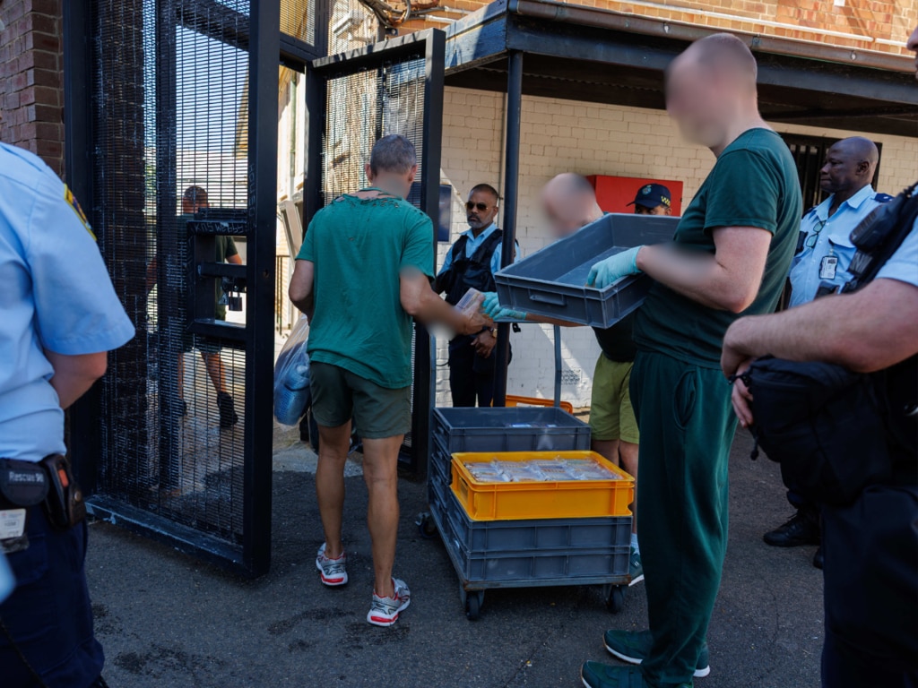 The high security area, at Long Bay Prison. Picture: Justin Lloyd.