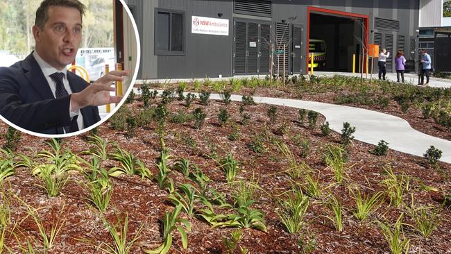 NSW Health Minister Ryan Park officially opened the new Coffs Harbour NSW Ambulance station on July 25. Pictures: Chris Knight