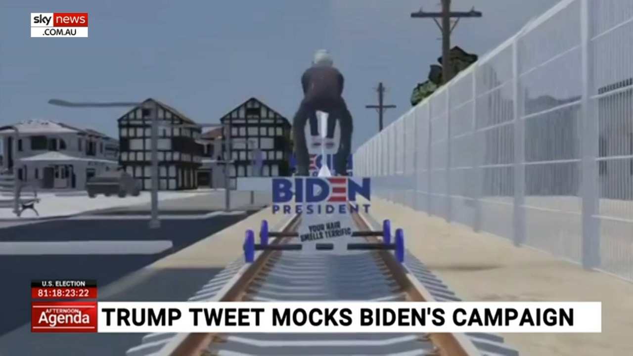 US President Donald Trump Mocks Joe Biden In Hilarious Tweet | Sky News ...