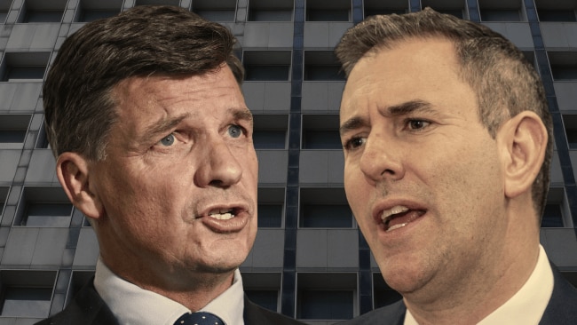 ‘Sack-and-stack’: Treasurer Jim Chalmers and shadow treasurer Taylor ...