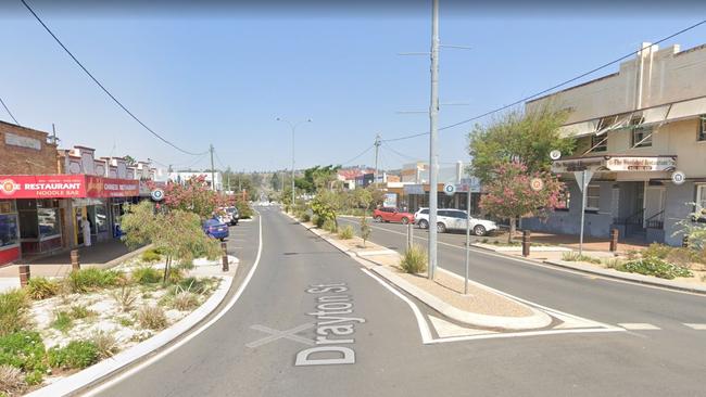 Main business street of Nanango, Drayton St.