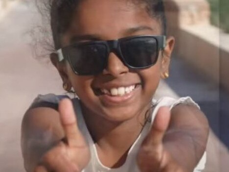 A Perth mother, Prasitha Sasidharan and father Aswath Sasidharan say they were ignored at Perth Children’s Hospital for up to two hours, before the sudden death of their 7-year-old daughter Aishwarya who died at Perth Children's Hospital over the Easter weekend. Picture: 9 News.