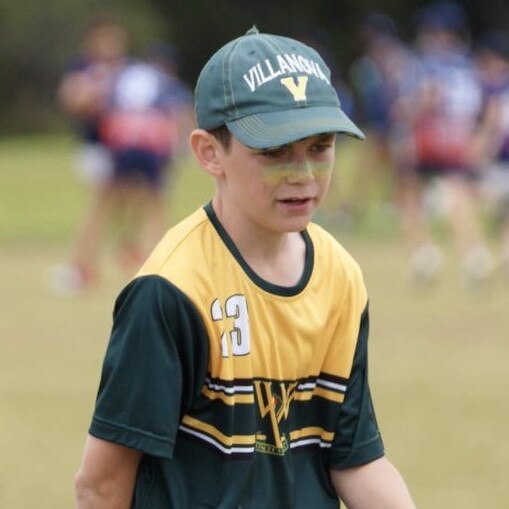 Villanova College 13 Boys Best and Fairest player Billy Pearson.