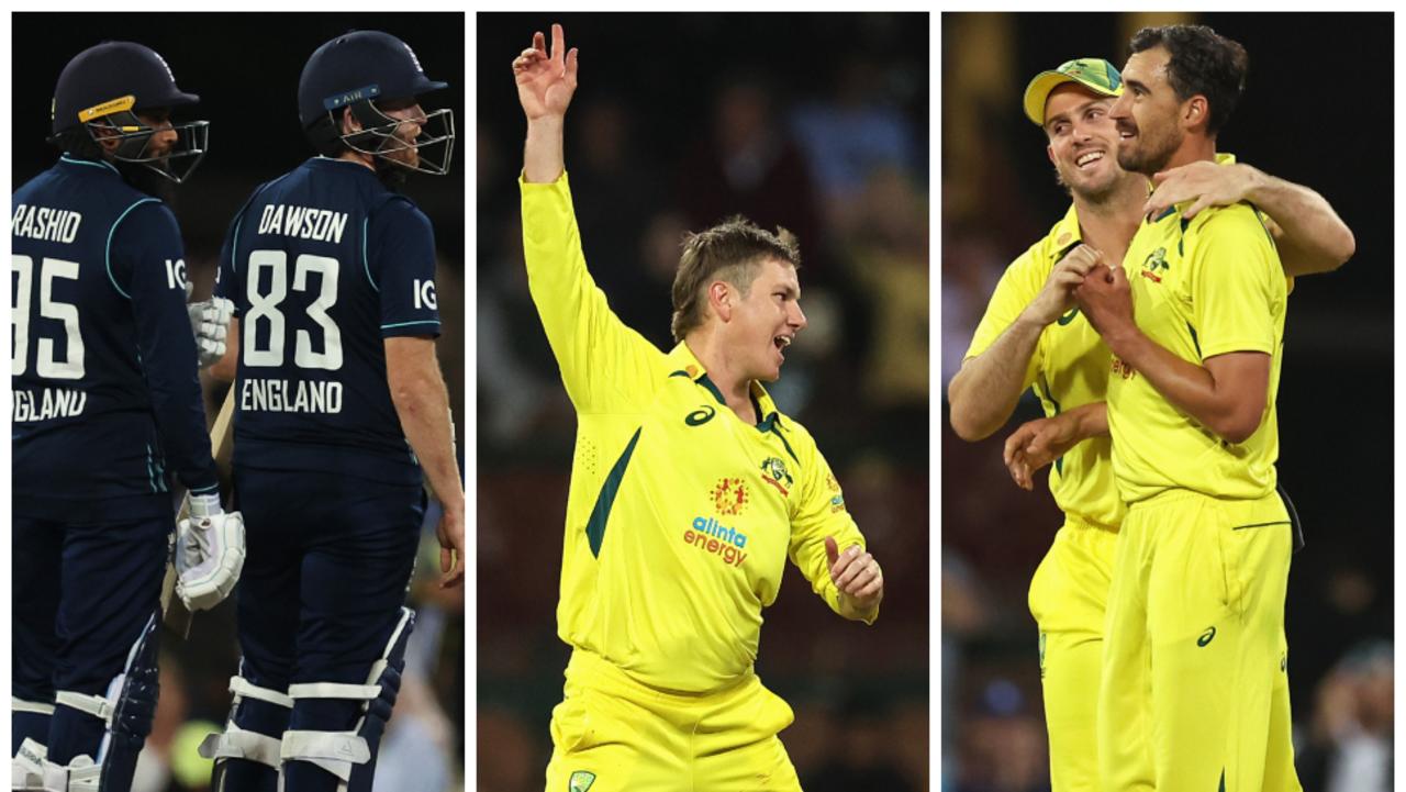 Australia skittled England to wrap up the ODI series.