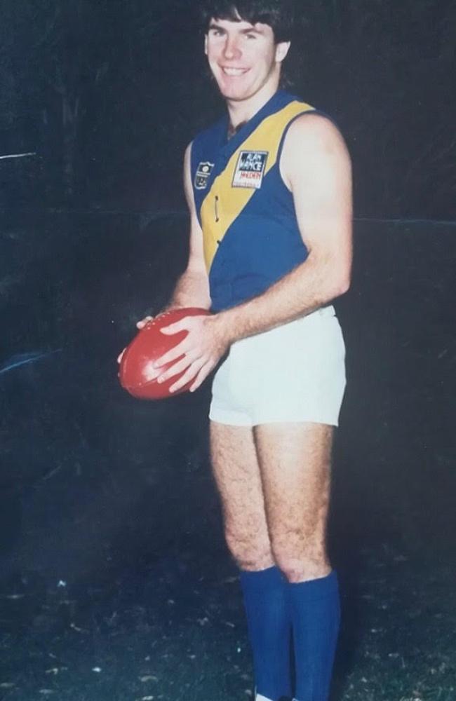 Ron James in the Williamstown jumper.