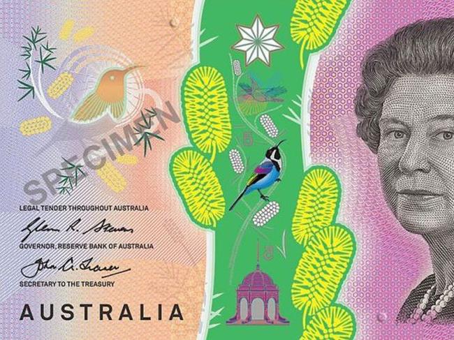 The current design features Queen Elizabeth II. (Reserve Bank of Australia/Handout)