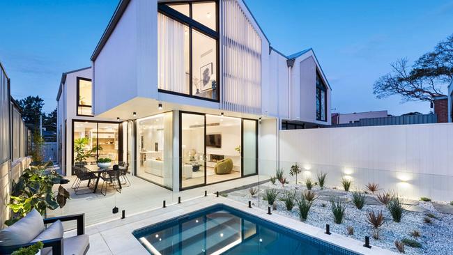 The newly built Marrickville home sold for $3.1m.