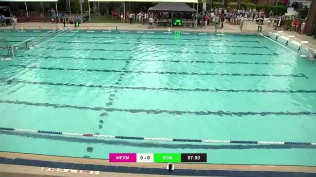 Replay: Brisbane Water Polo finals: Mermaids Pink vs Somerville (17A girls)