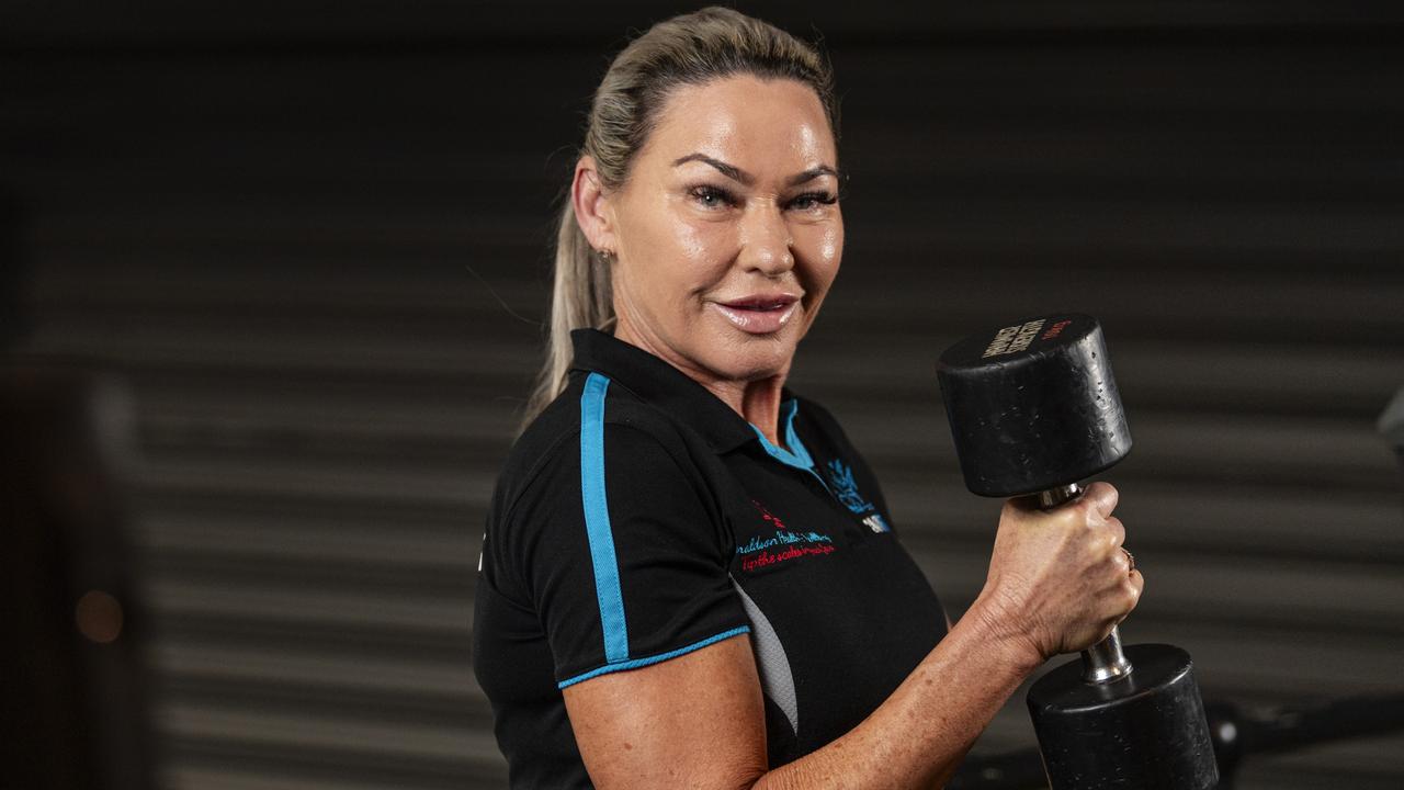 Personal trainer Michelle McPherson of The Cave Gym, Monday, August 19, 2024. Picture: Kevin Farmer